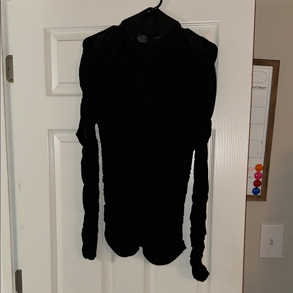 Black Women's MeshTop